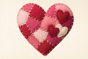 Patchwork Valentine Png Valentines H, an Illustration by DreamPrint404