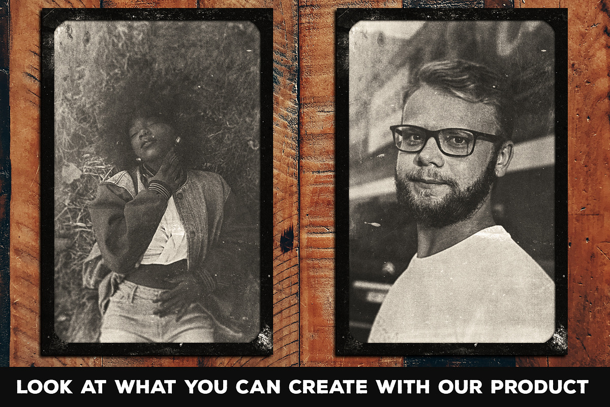 Daguerreotype - Photoshop Template, an Action Add-On by Gromov Design (Photo 5 of 5)