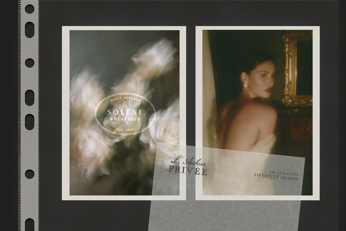 L’Archive Privée Editorial Pics, a Background Graphic by Muse Mockups (Photo 19 of 19)