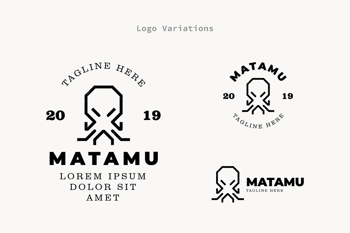 Octopus - Premium Logo Template, a Branding & Logo Template by Minimalist Logos (Photo 3 of 7)