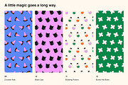 Halloween Pop - 16 Seamless Patterns, a Pattern Graphic by Oday Noon (Thumbnail 5 of 9)