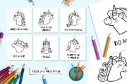 Unicorns Clipart Collection, an Animal Illustration by Gulnara Sabirova (Thumbnail 18 of 20)