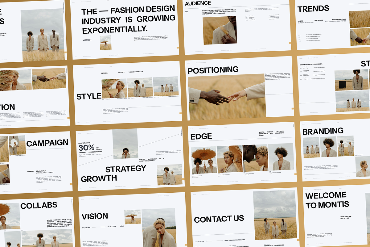 Montis - Fashion Style Presentation, a Presentation Template by SLAB! Design (Photo 4 of 9)