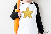 Chenille Embroidery Pastel Stars, a Texture Graphic by Murphy & Frank (Thumbnail 3 of 4)