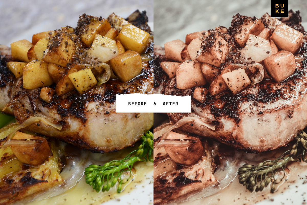 4 Food Lightroom Presets Pack, a Preset Add-On by SHOOM HOUSE (Photo 4 of 8)