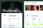 Studiova Agency Framer Template, an UI Kit Template by WrapPixel (Thumbnail 3 of 5)