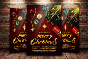 Merry Christmas Party Flyer