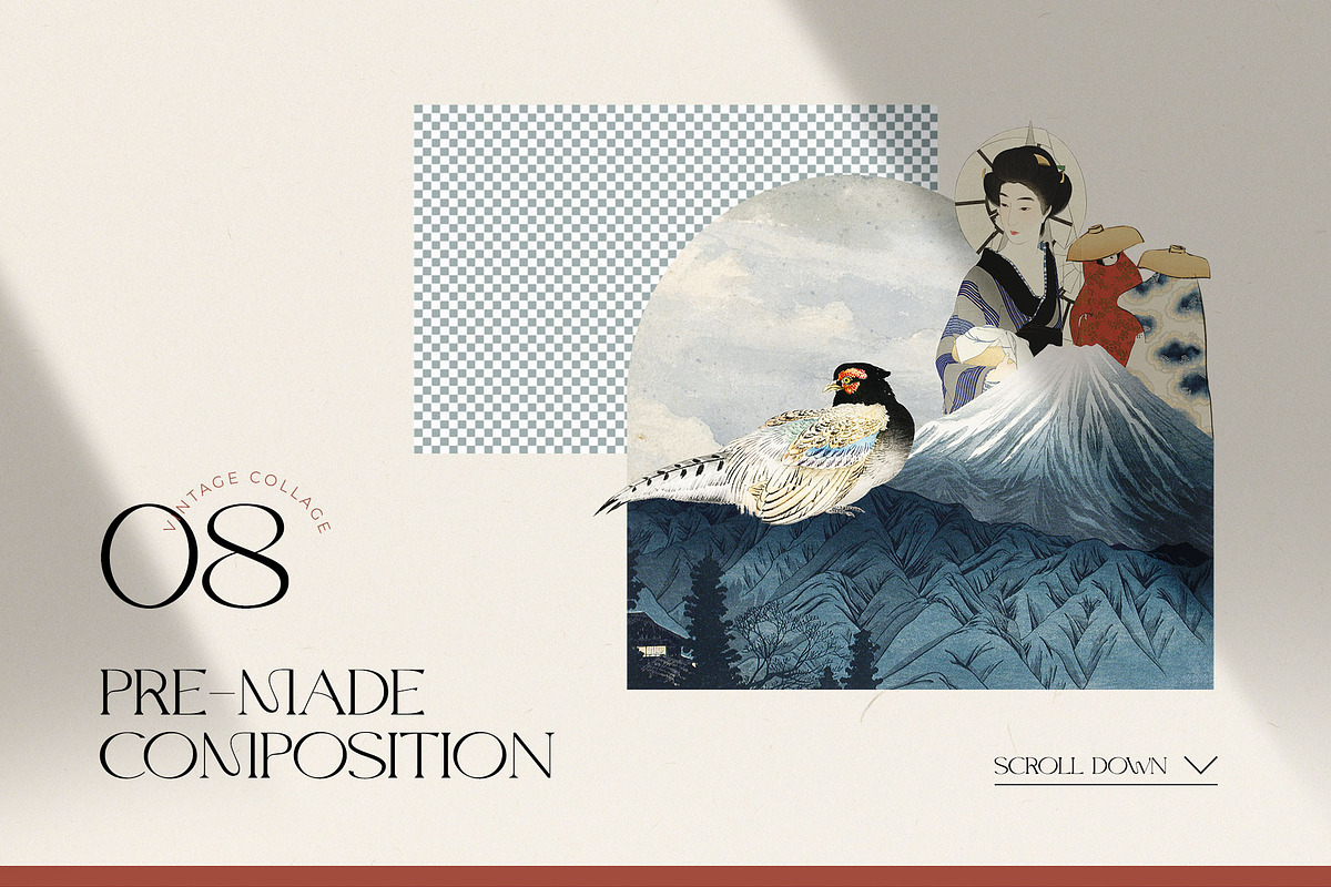 Vintage Japan | Collage Creator, an Object Graphic by Leleka.Store (Photo 15 of 17)