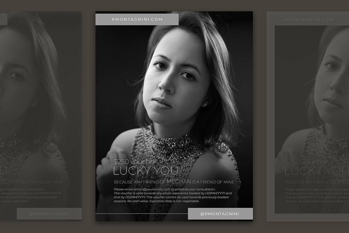 Voucher Template for Photographers, a Social Media Template by DESIGN HQ (Photo 3 of 3)