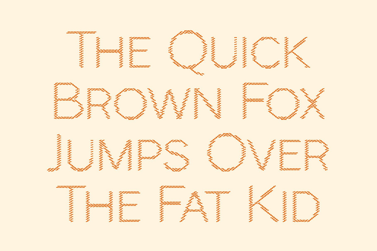 Monocole Bricks, a Sans Serif Font by Craft Supply Co. (Photo 6 of 8)