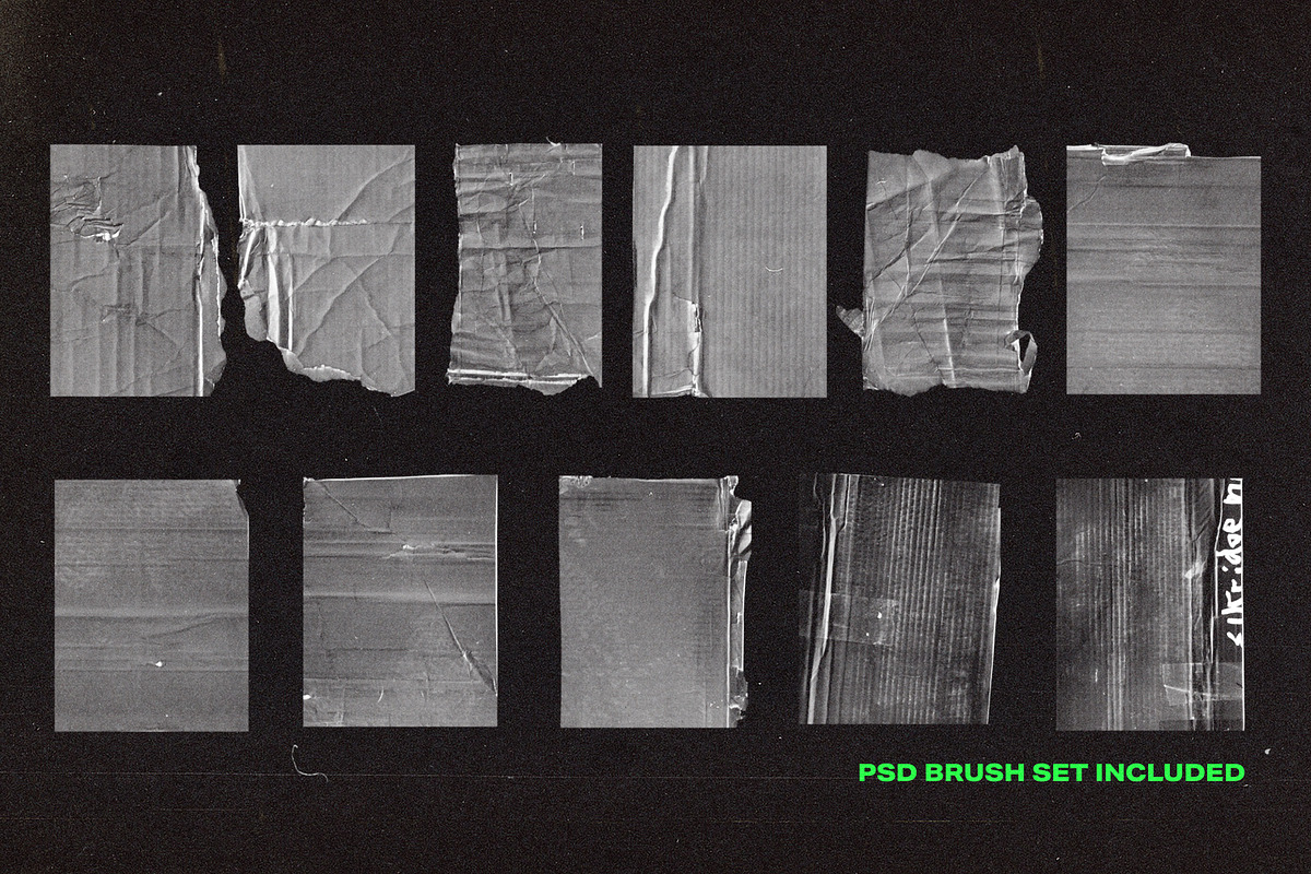 Distressed Cardboard Textures, a Texture Graphic by The Fake PNG (Photo 4 of 6)
