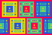 Junoa - Retro Display Font, a Sans Serif Font by HAN (Thumbnail 4 of 10)
