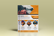 Travel Agency Flyer Template, a Flyer Template by UI_Expert (Thumbnail 2 of 2)