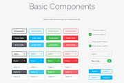 Clean UI Kit v2, an UI Kit Template by Ionut Zamfir (Thumbnail 2 of 5)
