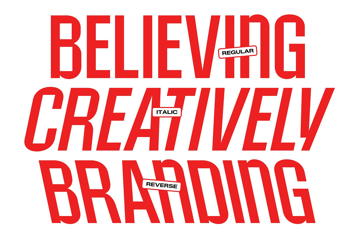 Rigby – Condensed Font, a Sans Serif Font by Craft Supply Co. (Photo 2 of 8)