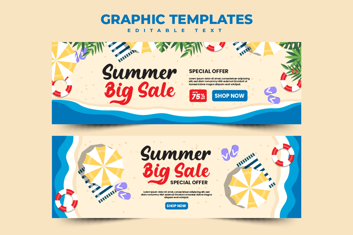 Summer Set Graphic Design V23, a Flyer Template by twinstd (Photo 6 of 6)