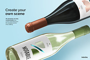 The Wine Creator - Burgundy bottle, a Packaging Mockup by Mocku (Thumbnail 3 of 14)