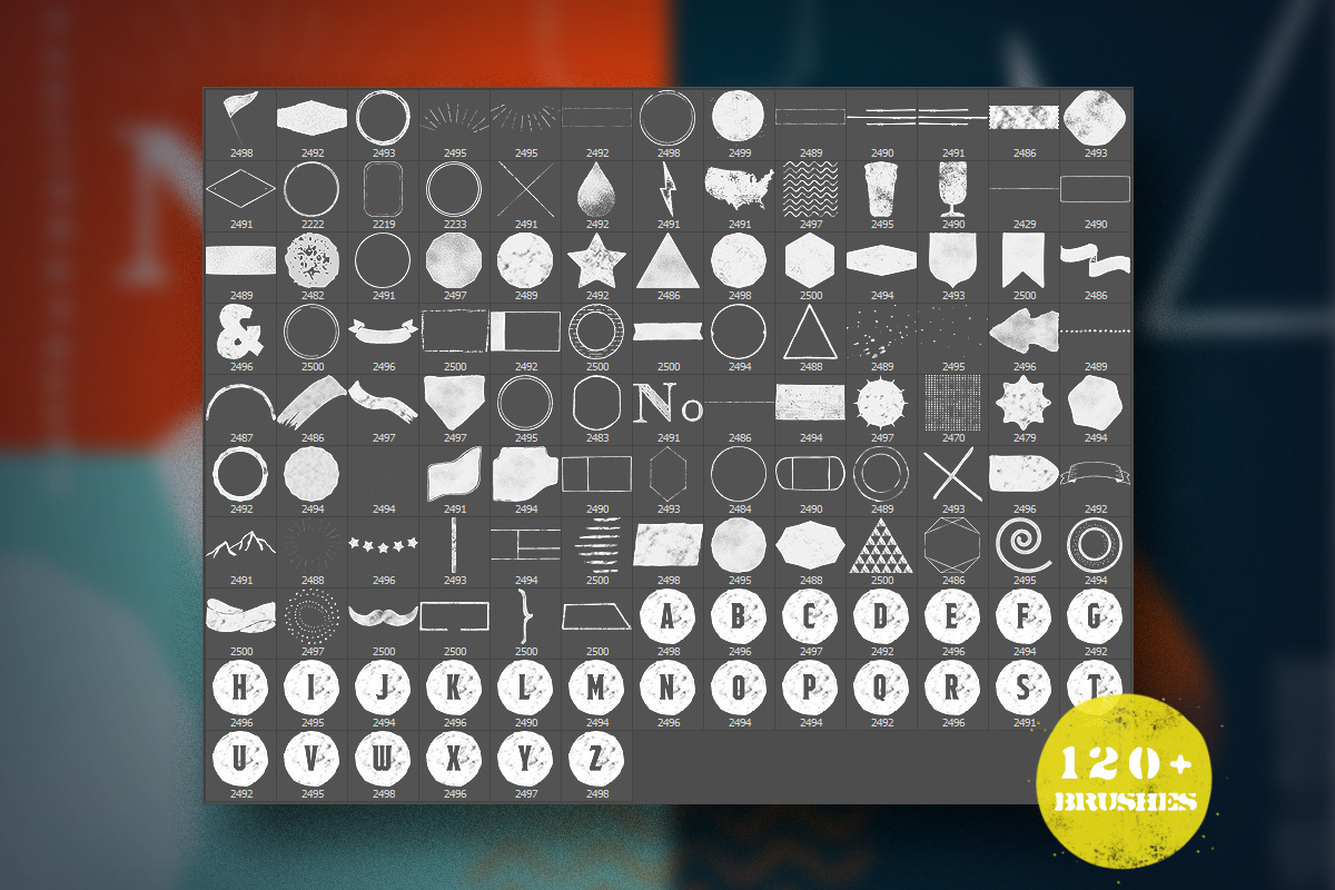 120+ PS Brushes: Perfectly Distorted preview 7