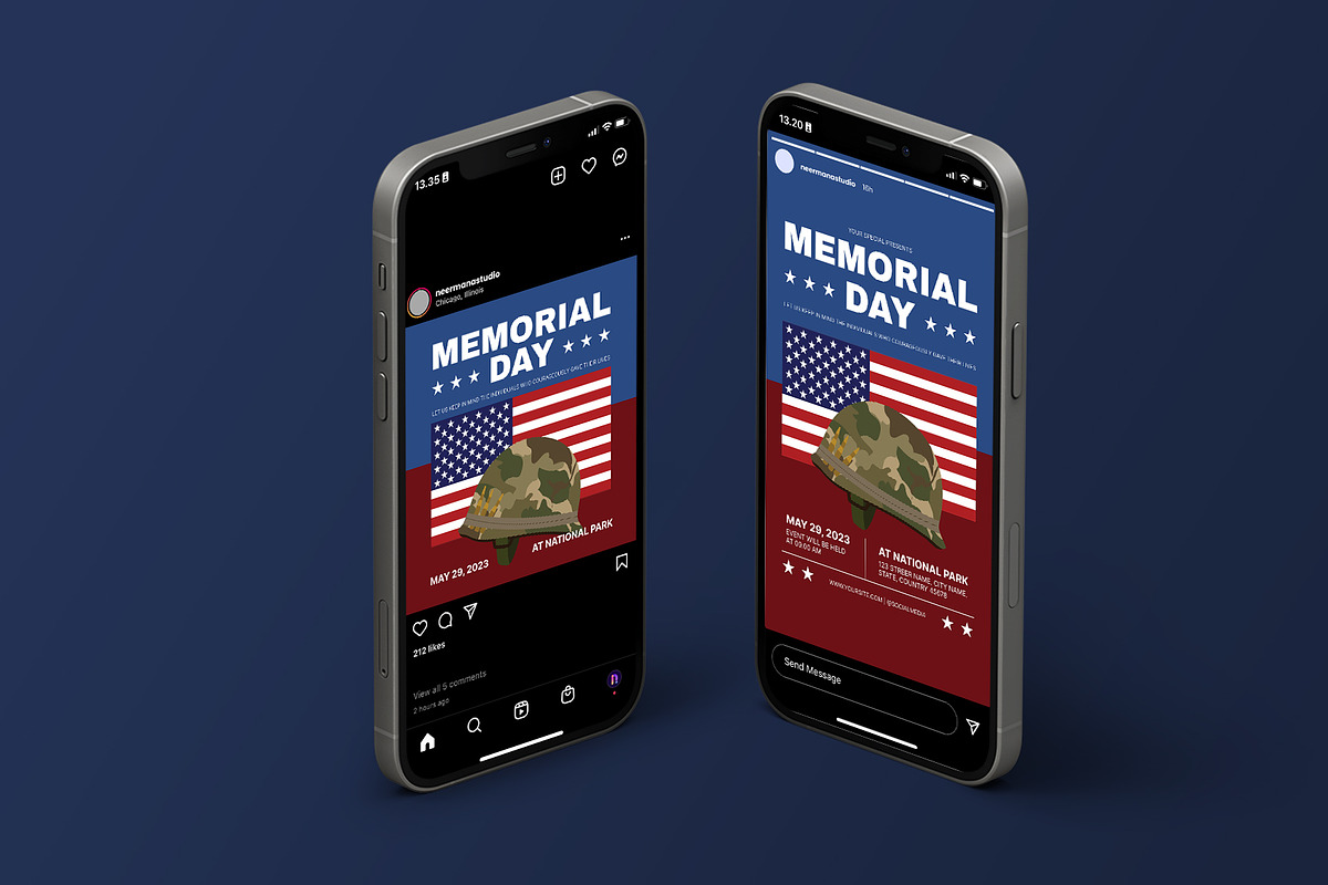Memorial Day Flyer, a Flyer Template by Neermana (Photo 4 of 4)