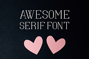 Wanxey Font, a Serif Font by albert_kalingga (Thumbnail 3 of 5)