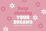 Quirky Quest - Bubble Display Font, a Sans Serif Font by Get Studio (Thumbnail 4 of 9)