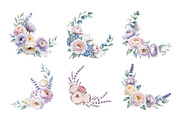 Watercolor Flowers in Spring, a Decorative Illustration by ForhadGFX (Thumbnail 13 of 15)