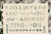 WineChic | Handwriting font | Extras, a Handwritten Font by AnMark (Thumbnail 9 of 10)