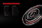 Futuristic UI - 200 Design Elements, an Object Graphic by Samolevsky (Thumbnail 9 of 17)