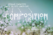 Elodie - Hand Made Art Nouveau Font, a Font by Franzi draws (Thumbnail 5 of 7)