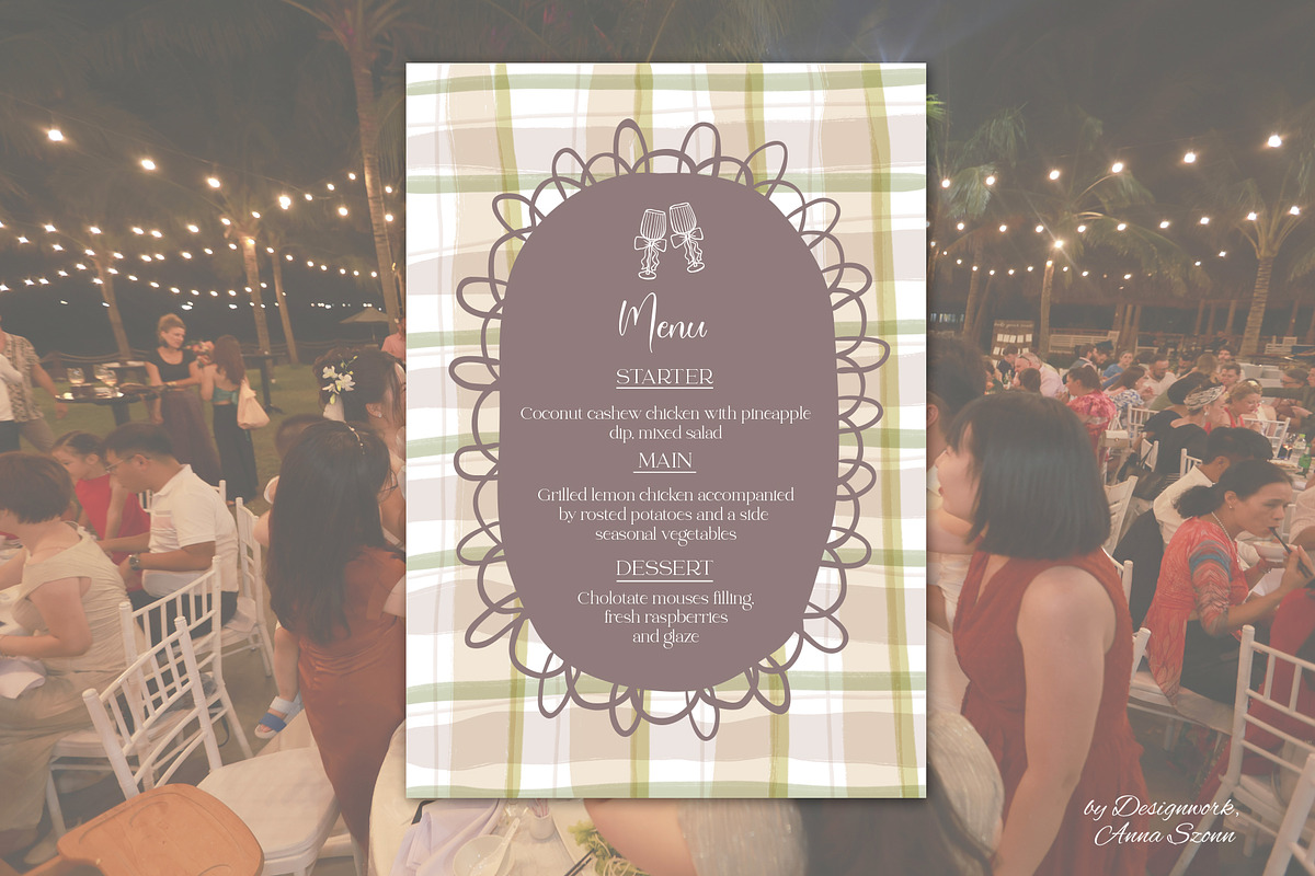 Whimsical Frames. Wedding Doodles., a Background Graphic by Designwork (Photo 9 of 13)