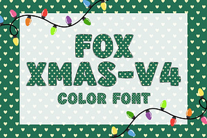 Fox Xmas-V4 Color Font