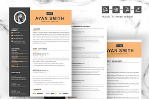 Resume Template 3 Pages-CV Template