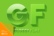 Vector alphabet of simple 3d letters, an Object Graphic by popskraft (Thumbnail 1 of 8)