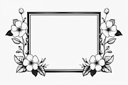 Elegant Floral Frame Bundle, an Illustration by Creativeshirt (Thumbnail 2 of 7)