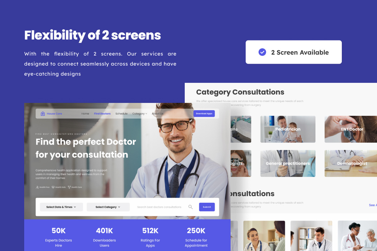 House Care - Responsive Landing, a Landing Page Template by productype1 (Photo 2 of 5)