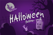 Halloween seamless pattern pack, a Pattern Graphic by OctoPaper (Thumbnail 2 of 7)