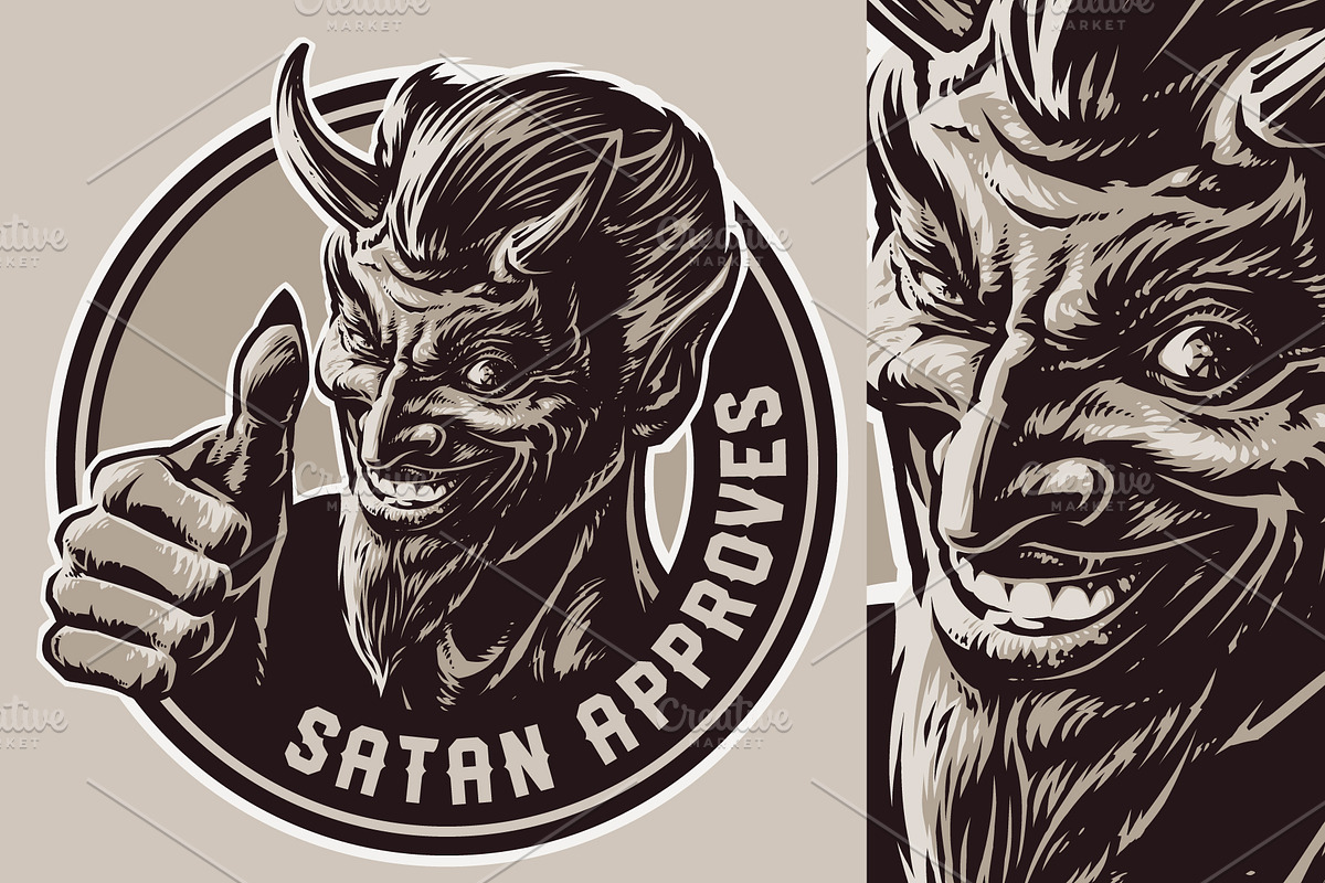 Devils, a Person Illustration by daver2002ua (Photo 1 of 3)