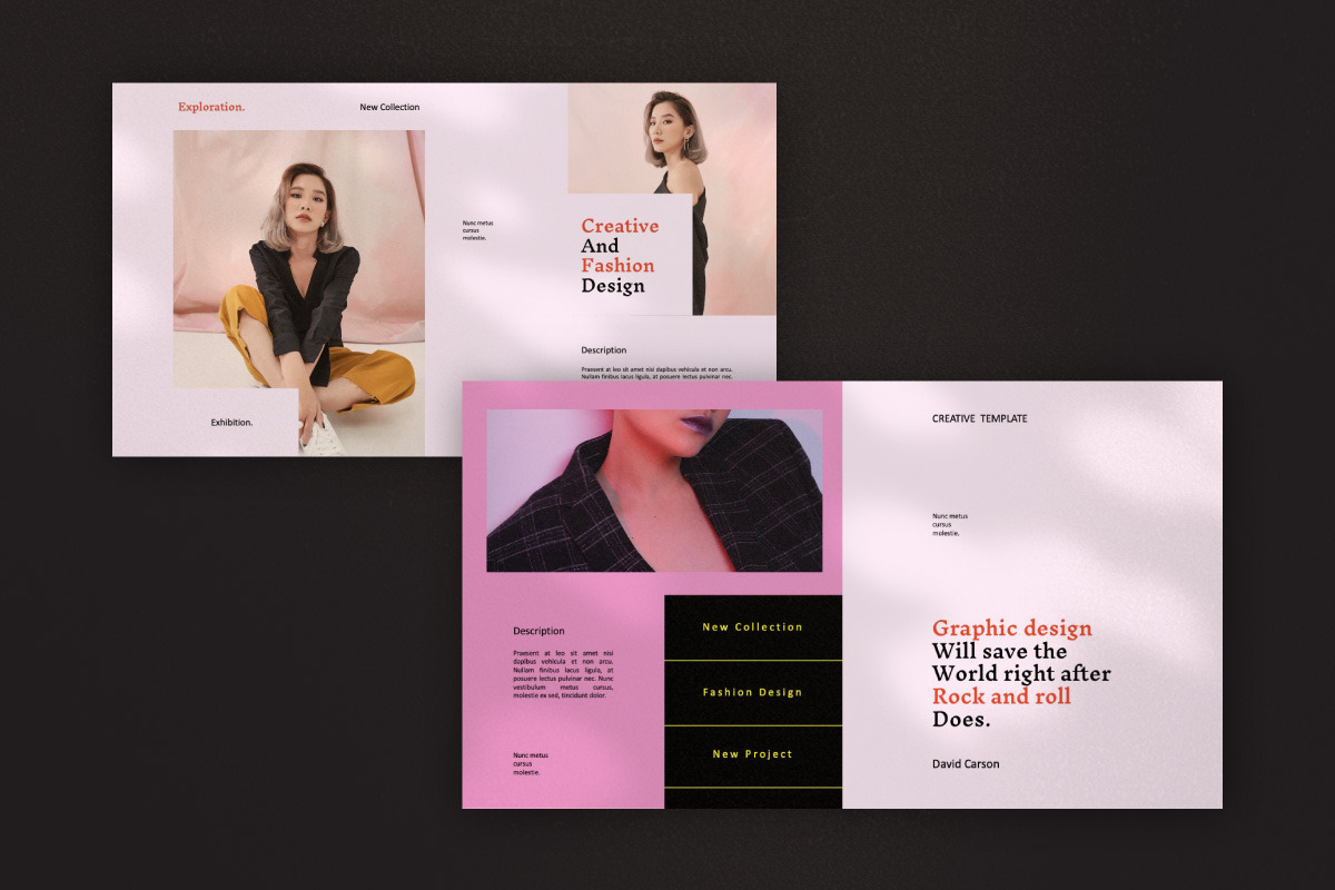 Exupery - New Trend Google Slide, a Presentation Template by Dirtytemp Studio (Photo 4 of 11)
