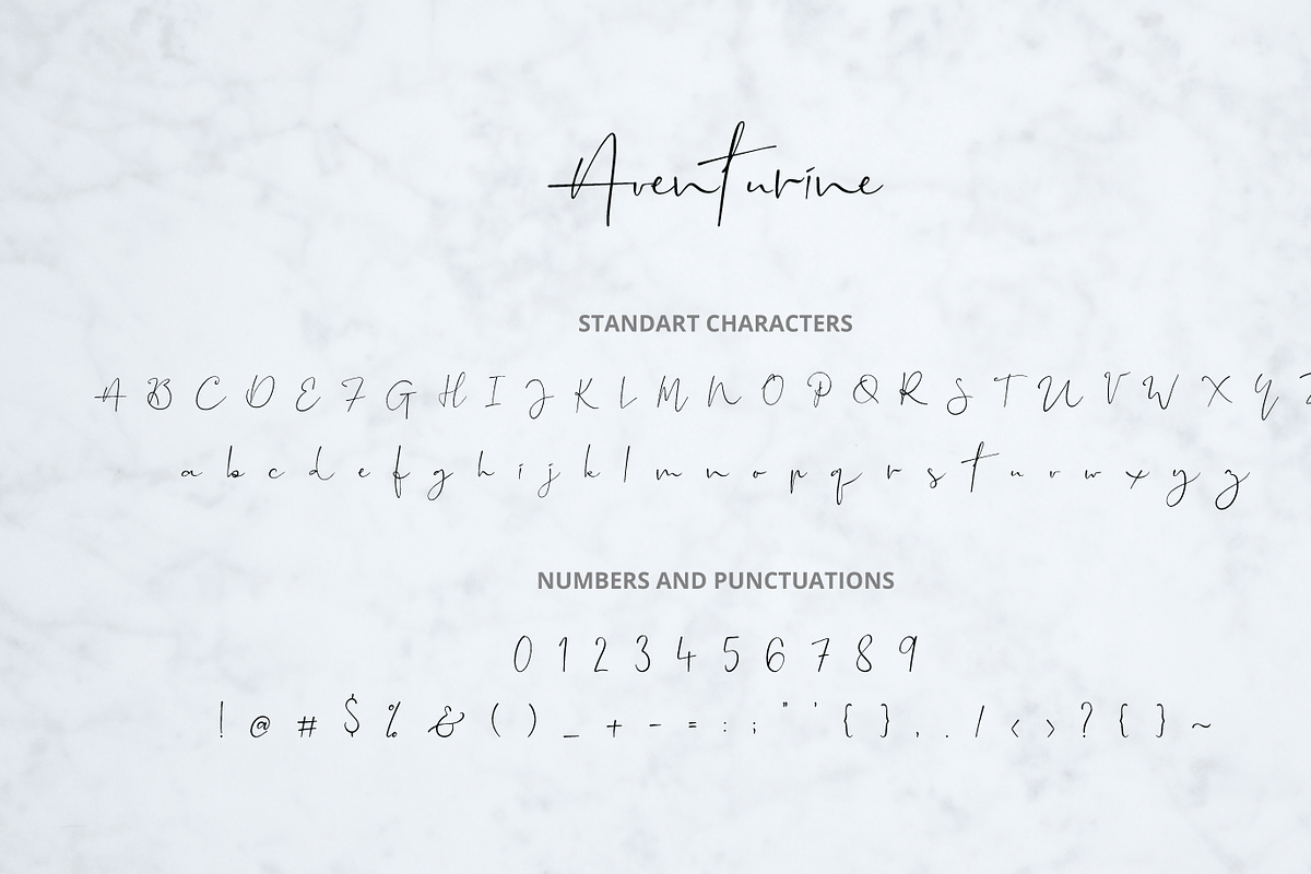Authentic Handwritten Font, a Script Font by deTheme (Photo 8 of 8)