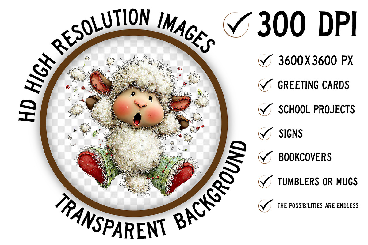 Funny Panic Animals Clipart Bundle, an Illustration by Craft Nest (Photo 2 of 11)