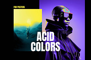 Acid Colors Poster Effect, a Layer Style Add-On by Design Squad (Thumbnail 1 of 5)