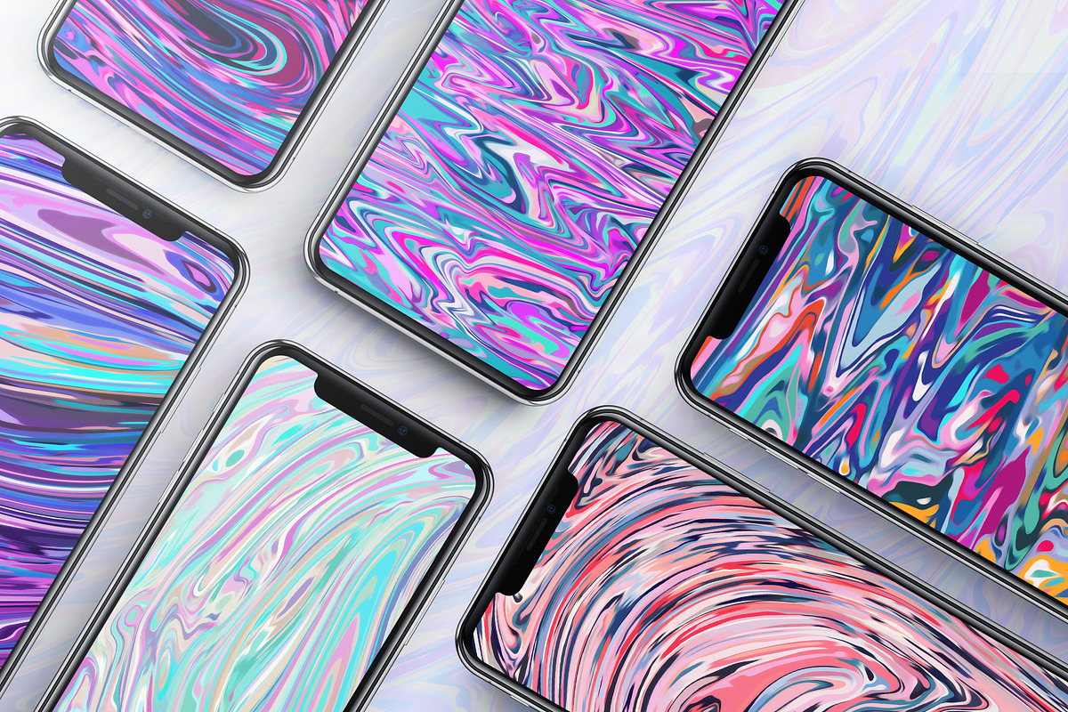 Wave Mesh - Abstract Liquid, a Texture Graphic by Fox & Bear (Photo 10 of 10)