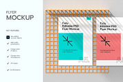 Flyer Mockup PSD Template, a Product Mockup by graphypix (Thumbnail 2 of 4)