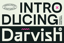 CS Darvish – Sans Serif Typeface