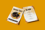 Brownie Wedding Invitation Template, an Invitation Template by dokudokunomi (Thumbnail 2 of 4)