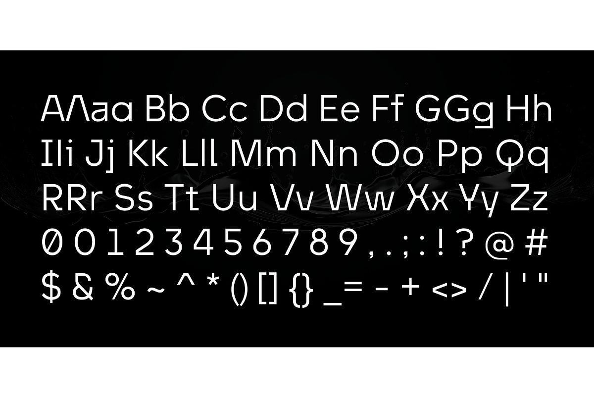 Unytour Complete Family, a Sans Serif Font by NicolassFonts (Photo 5 of 5)