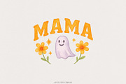 Mama PNG, Cute Ghost Floral, an Illustration by SharpMarketplace (Thumbnail 1 of 9)
