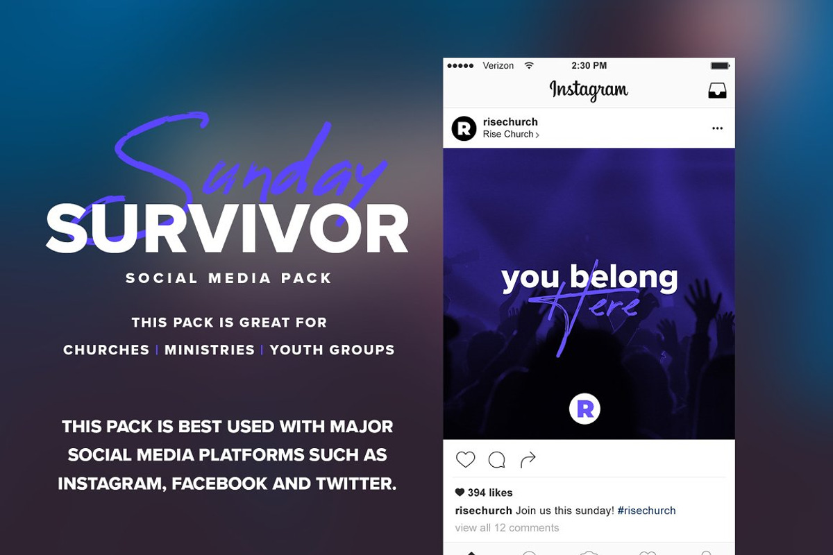 Church Social Graphic Bundle, a Social Media Template by Rodney Truitt Jr (Photo 3 of 15)
