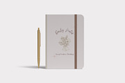 Minimal Notebook Mockup, a Print Template by zuhraabdullah (Thumbnail 6 of 7)