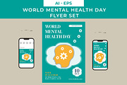 Health Day Flyer Set, a Flyer Template by Lakhan1998 (Thumbnail 1 of 2)